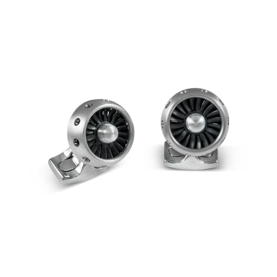 Aluminium Jet Turbine Cufflinks - BMC0006C0001