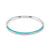 Drusilla Bangle, Medium - Turquoise/Silver - 028706/028