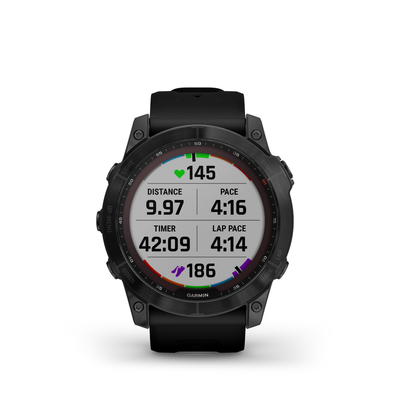 Fenix 7X Solar Smart Watch - Black - 010-02541-23