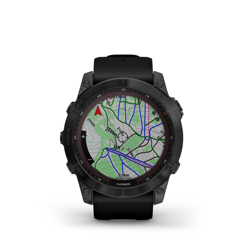 Fenix 7X Solar Smart Watch - Black - 010-02541-23