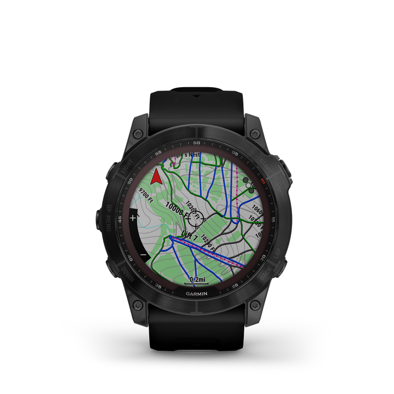 Fenix 7X Solar Smart Watch - Black - 010-02541-23