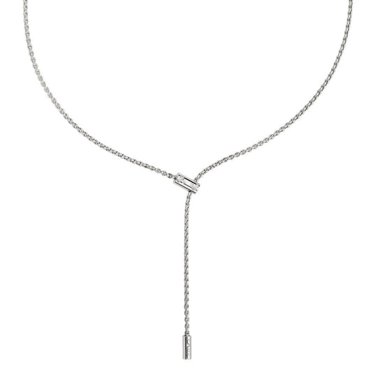 Aria Diamond Lariat Necklace - White Gold - 890FRBBR