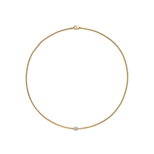 Aria Diamond Necklace - 18ct Yellow Gold - 890CBBR