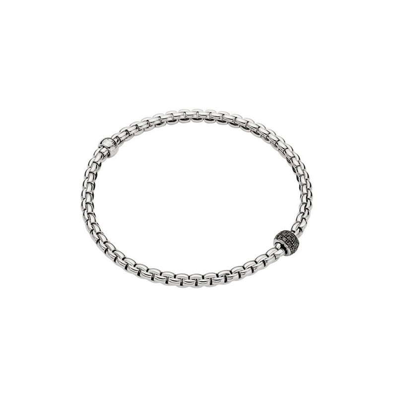 fope-eka-tiny-black-diamond-bracelet-xl-white-gold-733bpavenxl