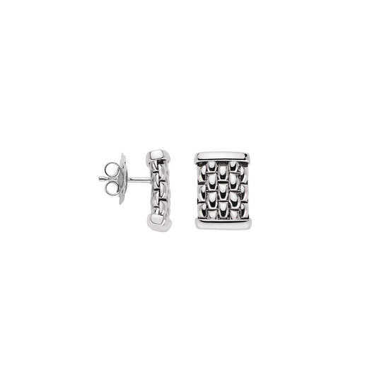 Essentials Stud Earrings - 18ct White Gold - OR06-B