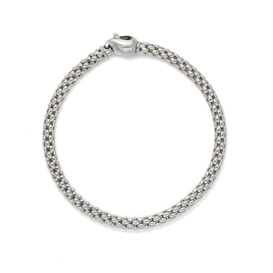 Fope Unica Bracelet - White Gold - 19cm ~ 610B-B
