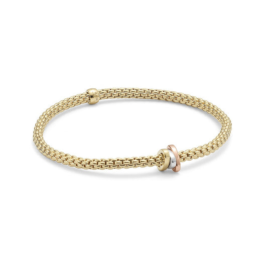 Prima Flex'It Bracelet, Medium - 18ct Yellow Gold - 744BM-G
