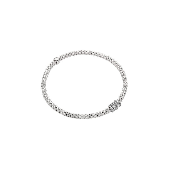 Prima Flex'It Bracelet, Small - White Gold - 746B-BBRS