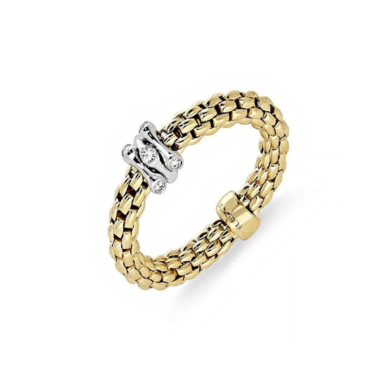 Prima Flex'it Diamond Ring, Medium - 18ct Gold - AN748BBRM-GB