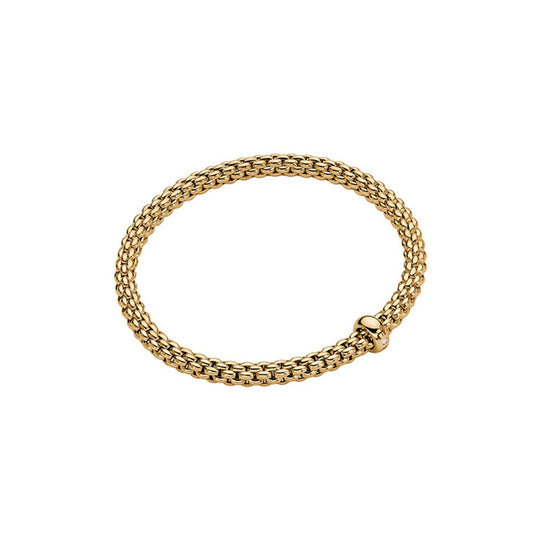 Solo Flex'it Bracelet, Large - 18ct Yellow Gold - BR620BBRL
