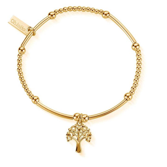 Cute Mini Heart Tree Of Life Bracelet - Gold - GBCM775