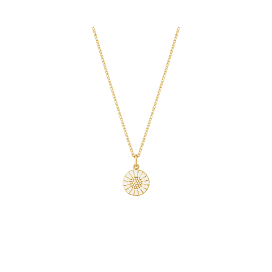 Daisy Pave Necklace - Small - Gold/White - 2137089