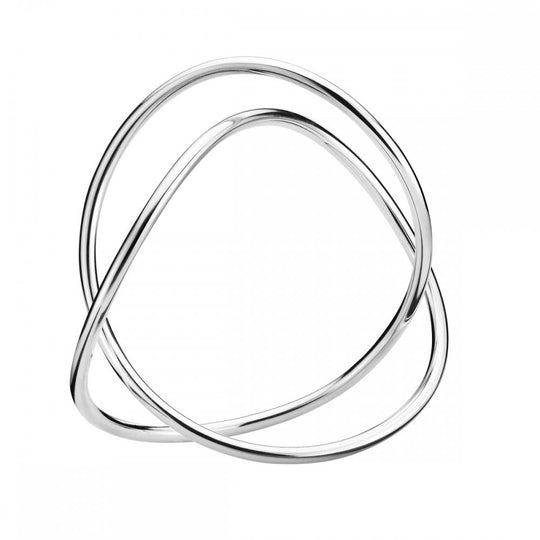 Georg Jensen Alliance Bangle - Silver - Medium ~ 3531267
