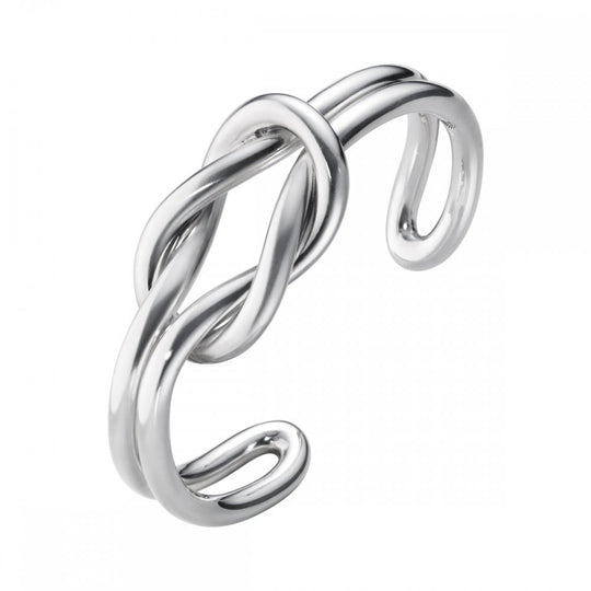 Love Knot Bangle - Silver - Medium ~ 10003032