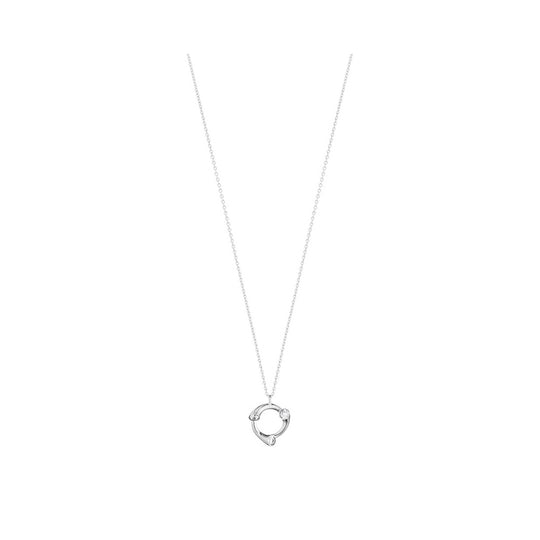 Georg Jensen Magic White Gold Pendant on a Necklace ~ 10009510
