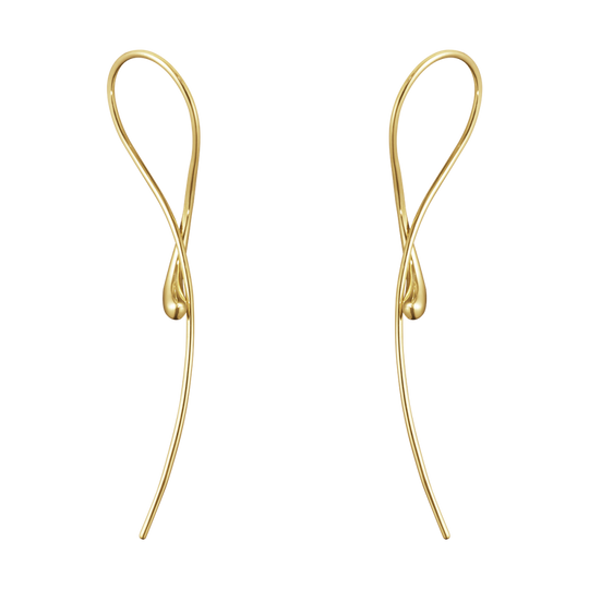 Mercy Twist Earrings - Yellow Gold - 10017826