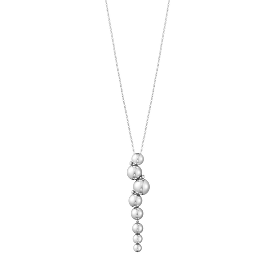 MOONLIGHT GRAPES Necklace with Pendant - Silver - 20000661