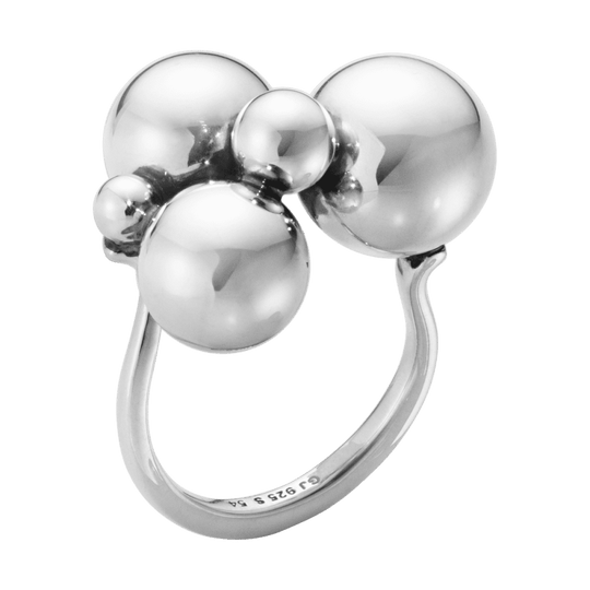 Moonlight Grapes Ring - Silver - Size 56 - 200006600056