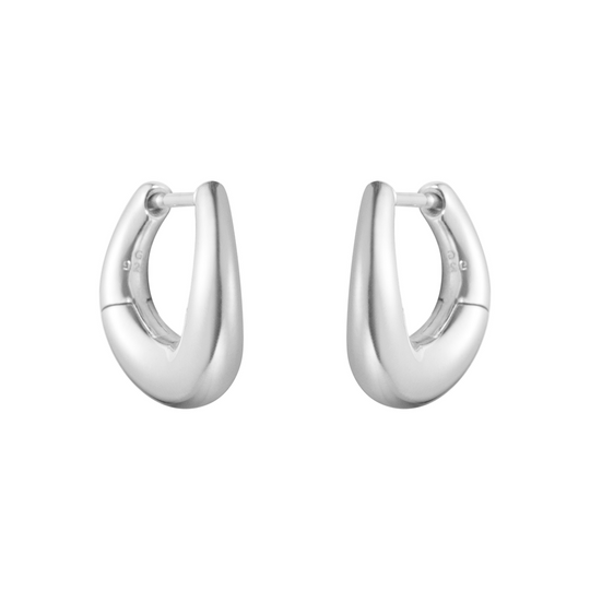 Offspring Earhoops, Small - Silver - 20001002