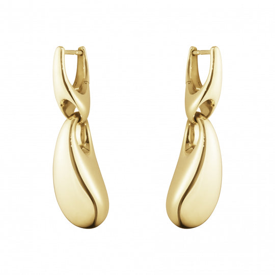Reflect Drop Earrings - Gold - 20001212