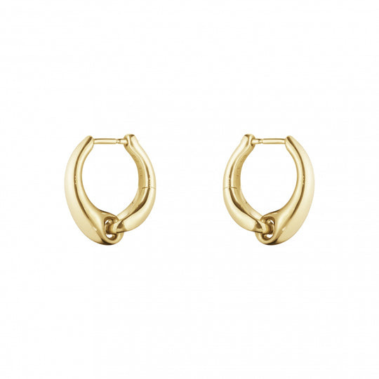 Reflect Large Earhoop Earrings - Gold - 20001184