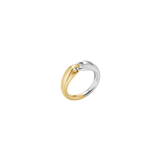 Reflect Ring, Small Link, Size 54 - Silver/Gold - 200011810054