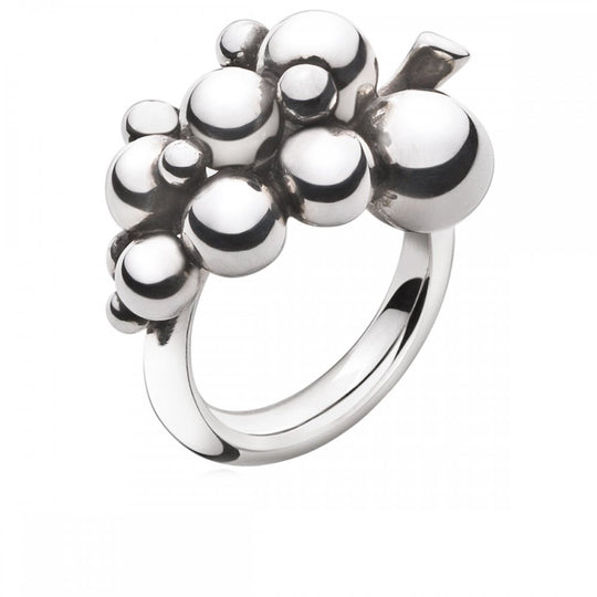 Silver Moonlight Grapes Ring ~ 3558680-54