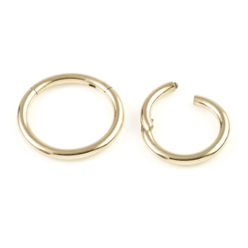 Hinge Hoop Segment Ring - Gold - ZT36-1.2-8