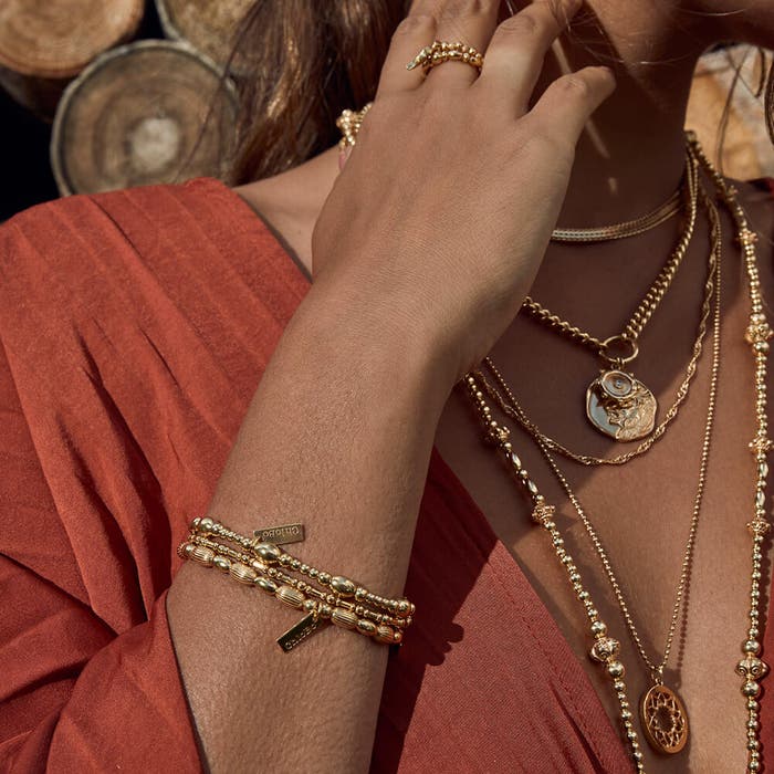 Double Rice Bracelet - Gold - GBCOD