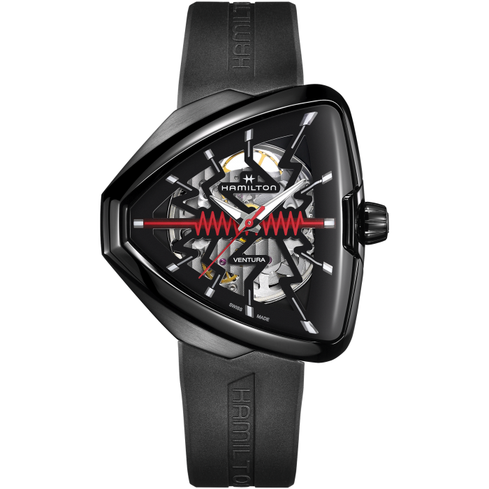 Ventura Elvis80 Skeleton Auto Watch - H24535331