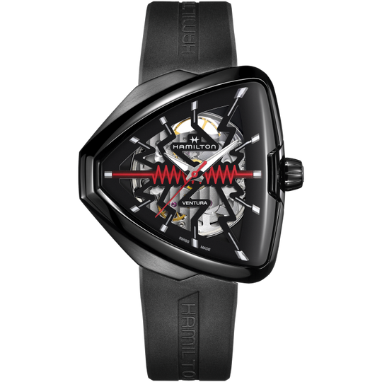 Ventura Elvis80 Skeleton Auto Watch - H24535331
