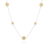 Long Station Necklace - Gold - 4306N-TWT