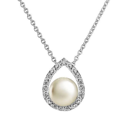 Amberley Pearl Cradle Pendant - Silver - 1834574