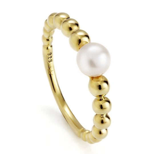 Coast Ring - Yellow Gold - Size O - COAR-YG-O
