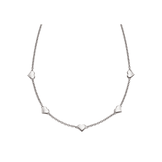 Allegra 'Lots Of Love' Necklace - Silver - LSN0307