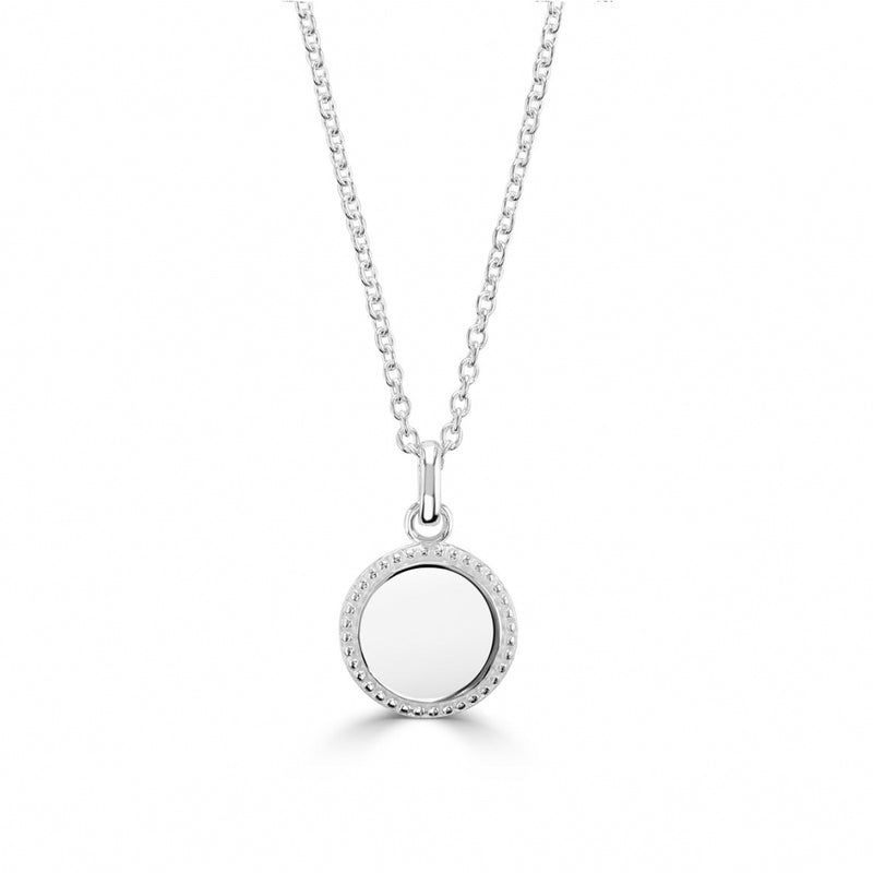 little-star-avery-beaded-disc-childrens-pendant-silver-lsn0400