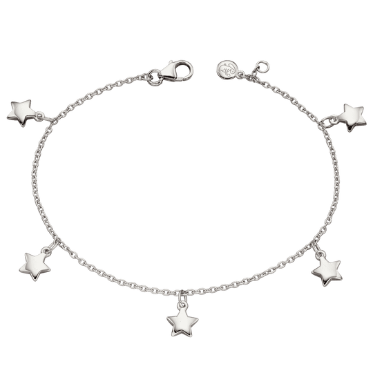 Ira Star Charm Bracelet - Silver - LSB0311