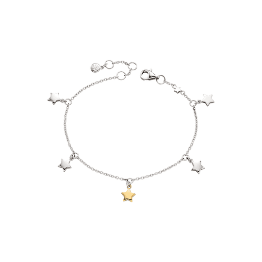 Ivy Multi Star Bracelet - Silver - LSB0174