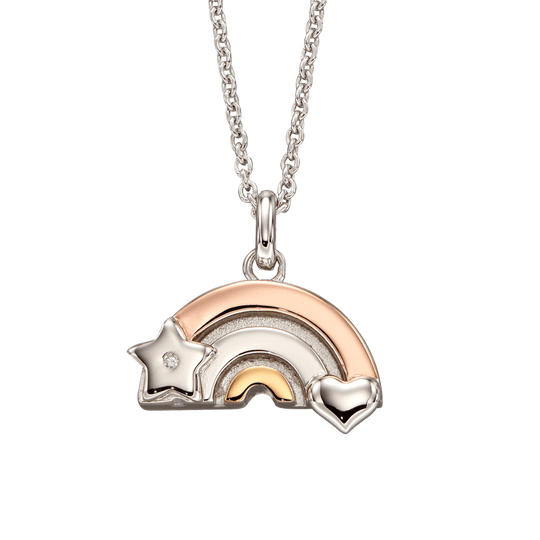 Kaya – Diamond Rainbow Necklace -  LSN0340