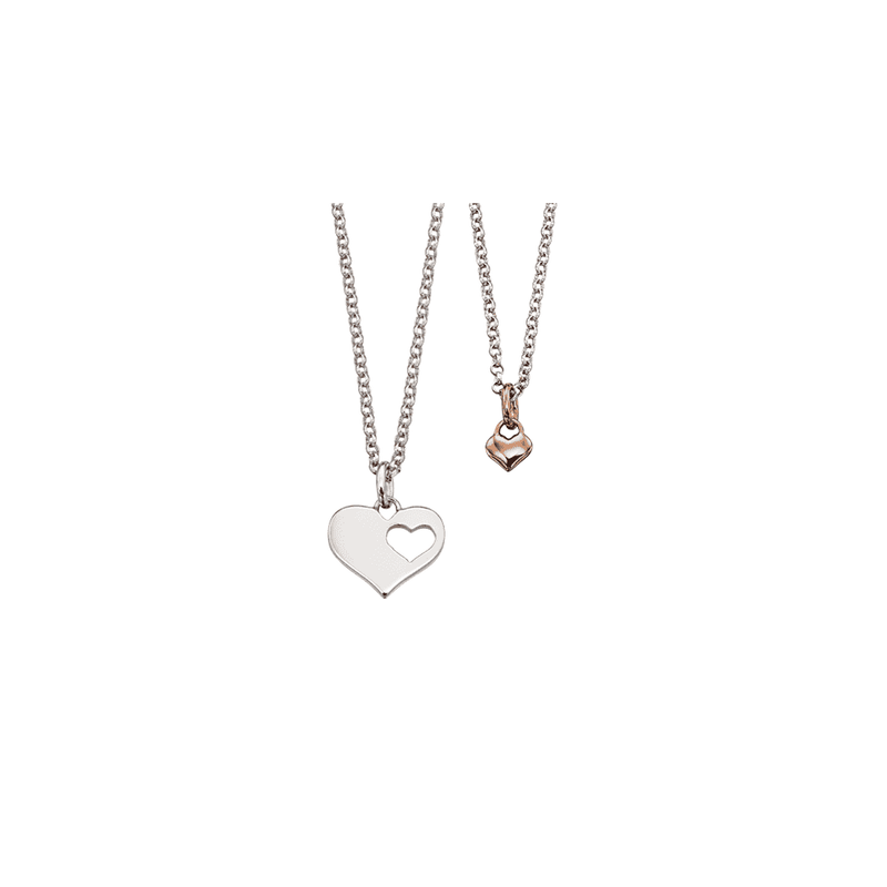 little-star-mummy-me-my-heart-necklace-set-silver-rose-lls0006