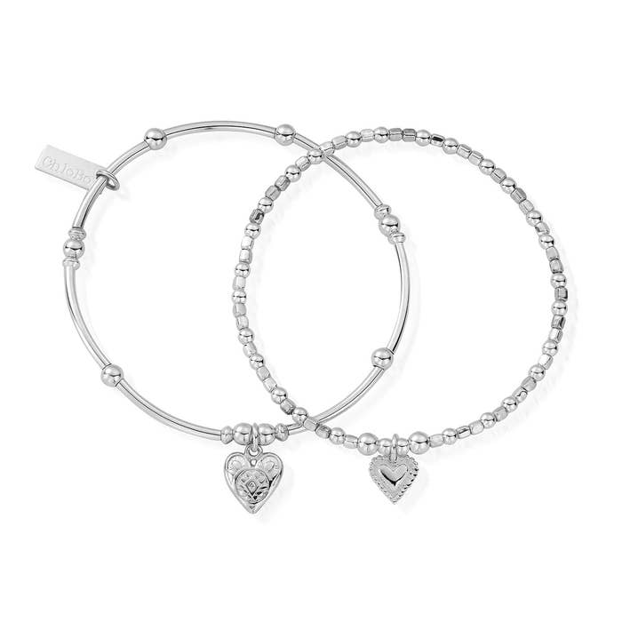 Compassion Set of 2 Bracelets - Silver - SBSET673398