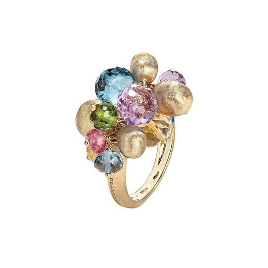 Africa Gemstone Ring, Size 51 - Gold - AB603-MIX02-Y