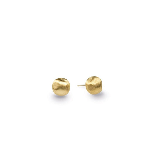 Africa Small Stud Earrings - 18ct Gold - OB1015