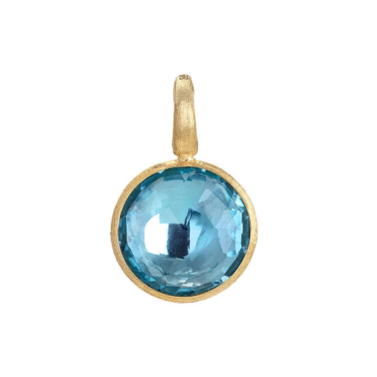 Jaipur Sky Blue Topaz Pendant - Gold - PB1-TP01-Y