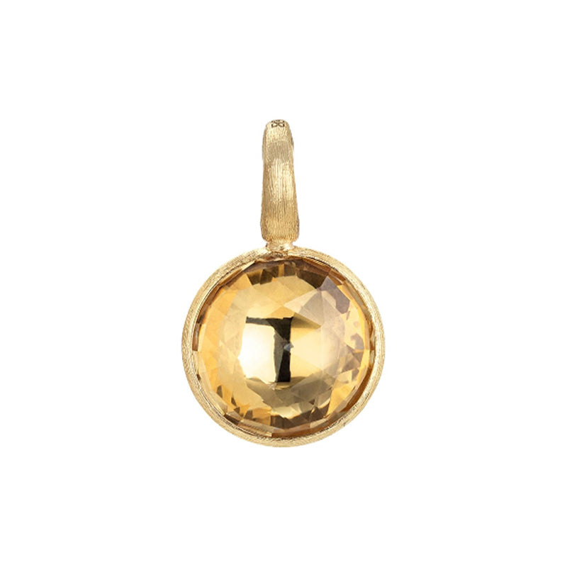 Jaipur Citrine Pendant - Gold - PB1-QG01-Y