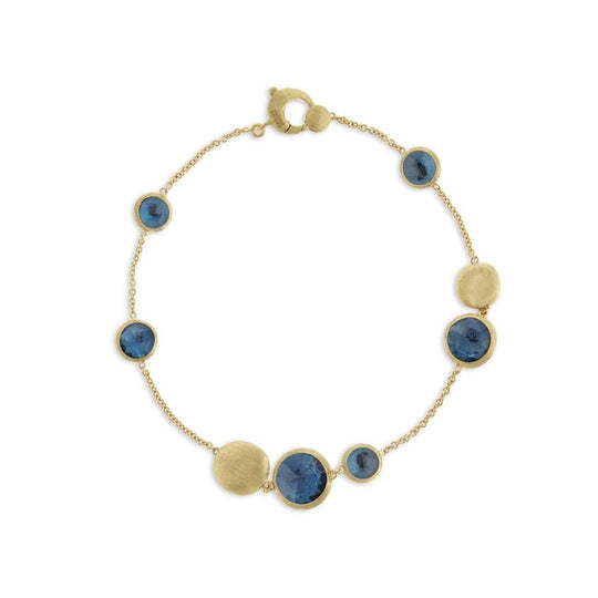 Jaipur Bracelet - Yellow Gold & London Topaz - BB1485 TPL01