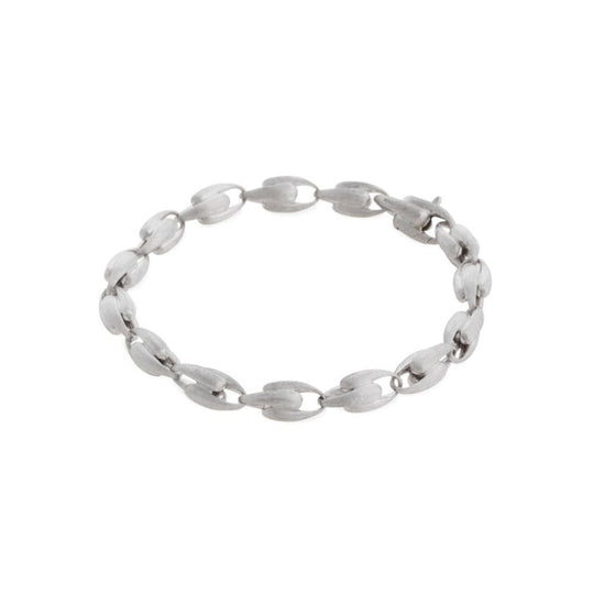 Lucia Small Link Bracelet - White Gold - BB2361-W