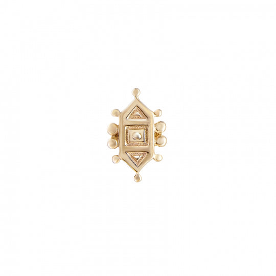 Dala 3.2 Stud Earring - Gold - ST-DAL-3.2