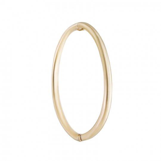 Large Seamless Round Clicker Hoop - Gold - HPLO-SC
