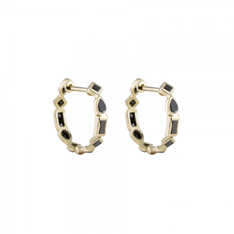 metier-by-tomfoolery-small-mixed-cut-black-diamond-hoops-gold-hp-mx-bd-s